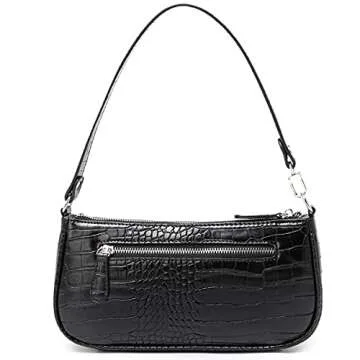 Chic HROECHY Shoulder Bags for Women - Y2K Retro Style