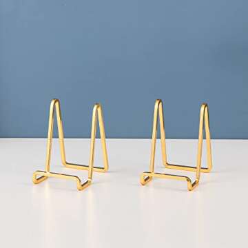 Elegant Plate Holder Easel Display Stand for All Occasions