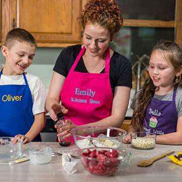 Personalized Child Apron for Fun Kitchen Adventures