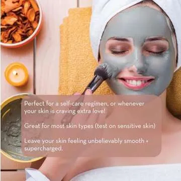 Pure Body Naturals Dead Sea Mud Mask - Detox Skincare Solution