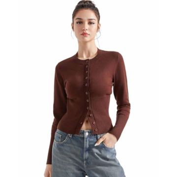 SUUKSESS Button Down Cardigan for Women - Stylish & Versatile