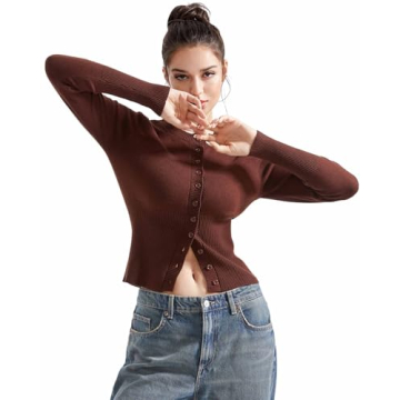 SUUKSESS Button Down Cardigan for Women - Stylish & Versatile