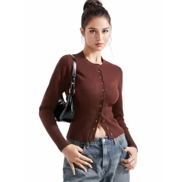 SUUKSESS Button Down Cardigan for Women - Stylish & Versatile