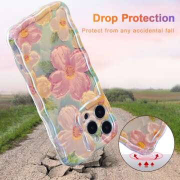 Stylish EYZUTAK iPhone 12 Pro Max Floral Phone Case