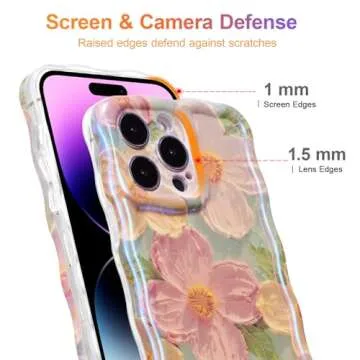 Stylish EYZUTAK iPhone 12 Pro Max Floral Phone Case