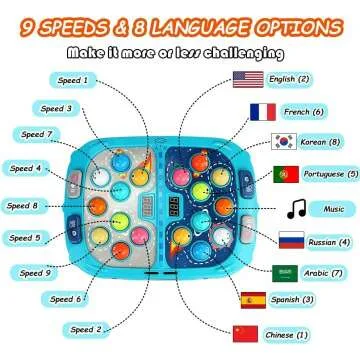 Interactive Whack A Mole Game for Kids 3+