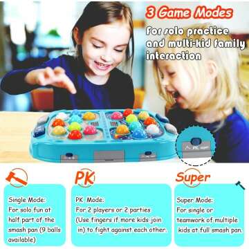 Interactive Whack A Mole Game for Kids 3+