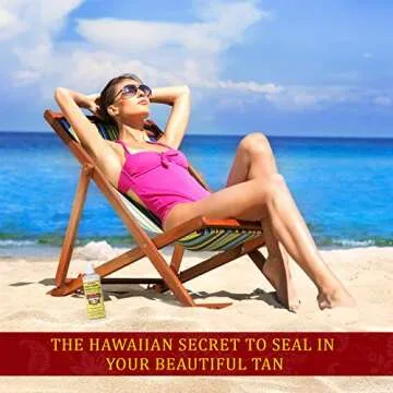 Maui Babe After Browning Lotion, Tan Enhancer & Healer - After Sun Tan Extender Body Lotion To Prevent Tan Fading- Natural Moisturizing & Healing After Sun Care Cream- Made In USA, 8 Ounces