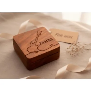 Custom Guitar Picks and Holder for Musicians and Gift Ideas