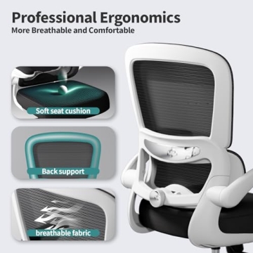 Buy TRALT Ergonomic Office Chair with Adjustable Support