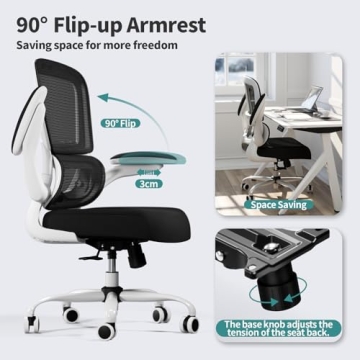 Buy TRALT Ergonomic Office Chair with Adjustable Support