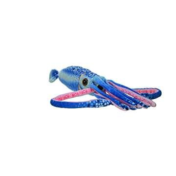 Shop Wild Republic Blue Squid Plush Toy for Kids