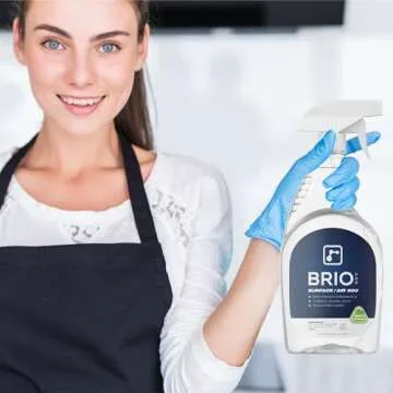 BRIOTECH Surface/Air 500, Pure Hypochlorous 500 PPM for ULV Foggers Sprayers & Humidifiers, Professional Cleaner Deodorizer for Dental, Offices, Schools, Homes, Peroxide Free, 32 fl oz