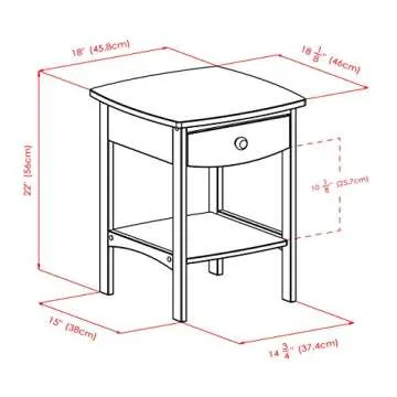 Elegant Winsome Wood Claire Accent Table for Any Space