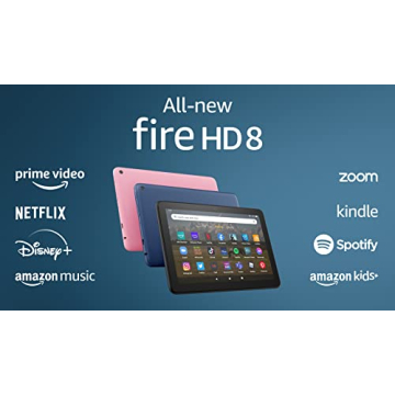 Amazon Fire HD 8 Tablet 2022 - 64GB, Fast Display