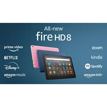 Amazon Fire HD 8 Tablet 2022 - 64GB, Fast Display