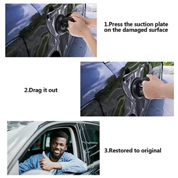 IYSHOUGONG Suction Cup Dent Puller Set for Easy Repairs
