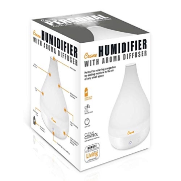 Crane Ultrasonic Humidifier and Essential Oil Diffuser