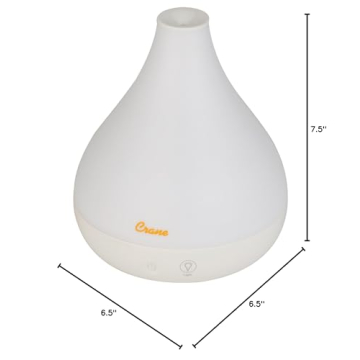 Crane Ultrasonic Humidifier and Essential Oil Diffuser