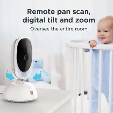 Motorola Comfort75 Baby Monitor - 5" Display & Remote Pan