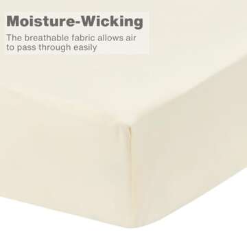 Cozy Everyday Kids Fitted Crib Sheet in Soft Microfiber