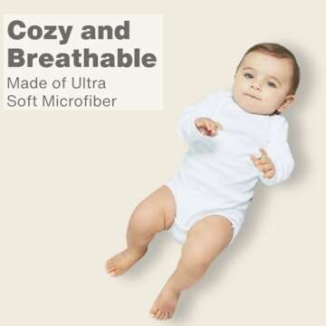 Cozy Everyday Kids Fitted Crib Sheet in Soft Microfiber