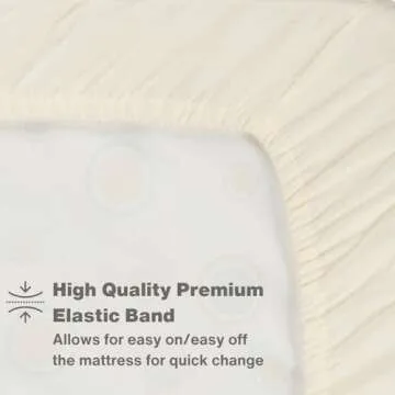 Cozy Everyday Kids Fitted Crib Sheet in Soft Microfiber