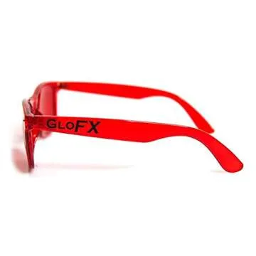 GloFX Red Color Therapy Glasses for Strength Vitality Confidence