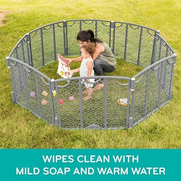 Evenflo 8-Panel Versatile Play Space for Kids