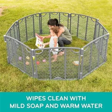 Evenflo 8-Panel Versatile Play Space for Kids