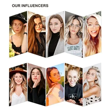 SOJOS Cat Eye Blue Light Blocking Glasses for Women