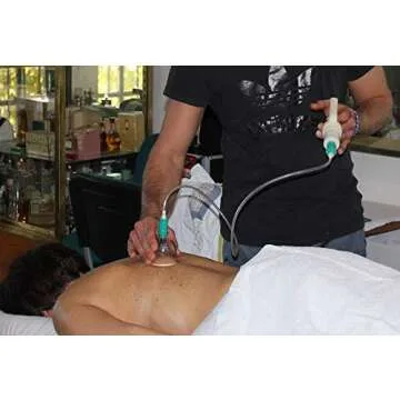 MUCHOO Cupping Set Professional Chinese Acupoint Cupping Therapy Sets Suction Hijama Cupping Set with Vacuum Magnetic Pump Cellulite Cupping Massage Kit 22-Cup