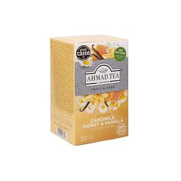 Ahmad Tea Herbal Chamomile Honey Vanilla 20ct Pack