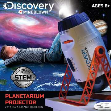 2-in-1 Reversible Planetarium Space Projector