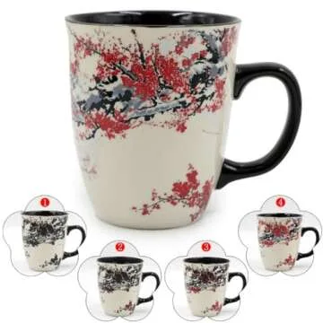 Color Changing Art Mug for Coffee and Tea Lovers 16oz