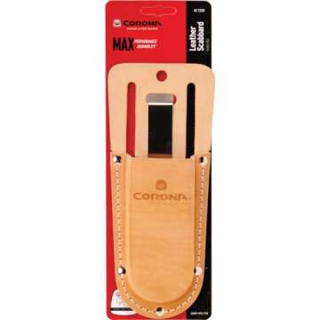 Corona Leather Pruner Scabbard Holster for Gardeners