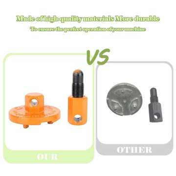 Piston Stop Chainsaw Clutch Flywheel Removal Tool Clutch Expander Dismount Tools for Husqvarna Stihl Echo 2 Cycle 14mm