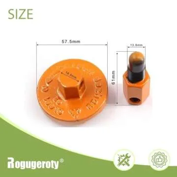 Piston Stop Chainsaw Clutch Flywheel Removal Tool Clutch Expander Dismount Tools for Husqvarna Stihl Echo 2 Cycle 14mm