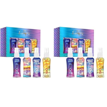 So...? Escapes Body Mist Gift Set - Vegan & Cruelty-Free - 4 pcs