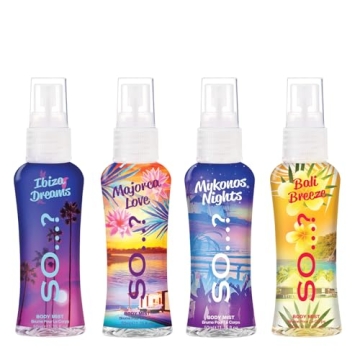 So...? Escapes Body Mist Gift Set for Women