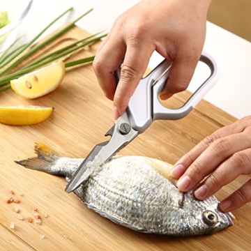 YOJII Kitchen Scissors: Heavy-Duty Poultry Shears for All