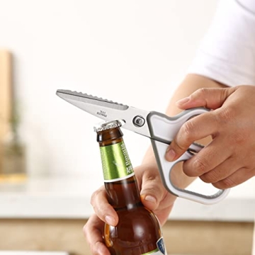 YOJII Kitchen Scissors: Heavy-Duty Poultry Shears for All