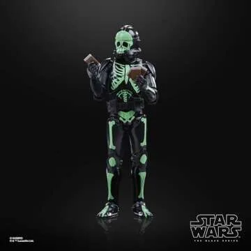STAR WARS The Black Series Clone Trooper (Halloween Edition) and PORG Toys, 6-Inch-Scale Holiday-Themed Collectible Figures, Ages 4 and Up