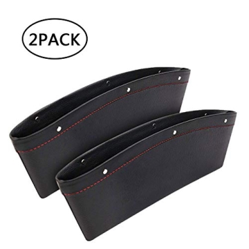 AMOYON Car Gap Filler - Premium Leather Seat Organizer