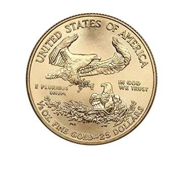 1/2 oz American Gold Eagle Coin - Exquisite & Rare