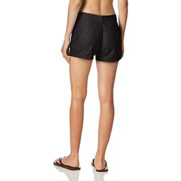Kanu Surf Women's Breeze Boardshort, Black, 8