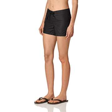 Kanu Surf Women's Breeze Boardshort, Black, 8