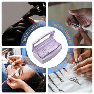 Nail Tool Sterilizer Box for Salons & Home Care