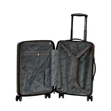 Rockland Skyline Grey Hardside Spinner Luggage Set