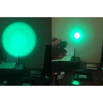 Ulako Single Mode Green Light Flashlight for Hunting